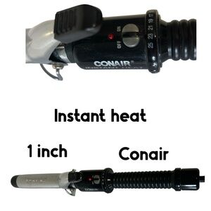 Conair Instant Heat 1” curling iron 72” cord LIKE NEW